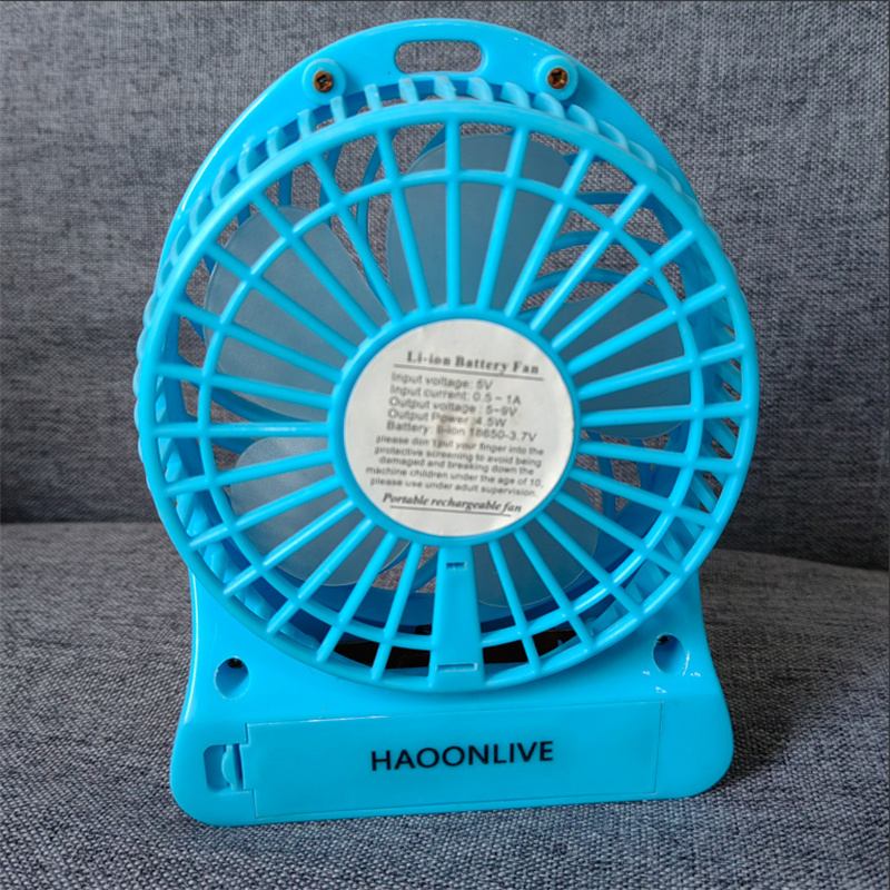 HAOONLIVE Portable electric fans, Small and cute fan for indoors and outdoors