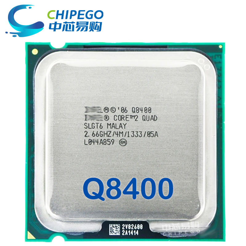 100% TEST VERY GOOD PRODUCT CPU Q8400 SLGT6 2.66GHz 4M 95W LGA775 Quad-Core Quad-Thread CPU Processor