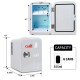 6 Can Mini Fridge Portable 4L Mini Cooler Travel Compact Refrigerator Mini Bar Fridge