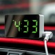 1/2/3/5 LED Digital Clock USB Rechargeable Desktop Temperature Portable Alarm Electronic Ornaments Clocks Living Room White