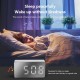 1/2/3/5 LED Digital Clock USB Rechargeable Desktop Temperature Portable Alarm Electronic Ornaments Clocks Living Room White