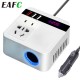 EAFC Car Inverter 150W 12V/24V to 110V/220V Cigarette Lighter Power Inverter LED Display Socket QC 3.0 USB Charger Fast Charging