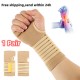 1 Pair Elastic Wrist Guard Fitness Wristband Arthritis Sprain Band Carpal Protector Hand Brace Sports Wrist Supports Accessories