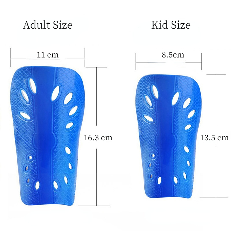 1 Pair Plastic Soccer Shin Pads Football Guards Leg Protector For Kids Adult Protective Gear Breathable Shin Guard leg protect