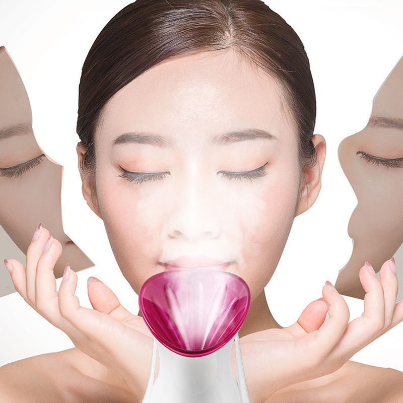 2019 Facial Face Steamer Deep Cleaner Mist  Steam Sprayer Spa Skin Humidifier Skin Moisturizer Promote Blood Circulation