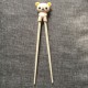 1 Pair Multi Color Cute Bear Panda Cat Learning Training Chopsticks For Kids Children Chinese Chopstick Learner Gifts