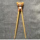 1 Pair Multi Color Cute Bear Panda Cat Learning Training Chopsticks For Kids Children Chinese Chopstick Learner Gifts