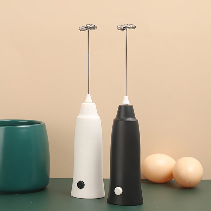 1 PCS Milk Frother Handheld Mixer Foamer Coffee Maker Egg Beater Cappuccino Stirrer Mini Portable Blender Kitchen Whisk Tool